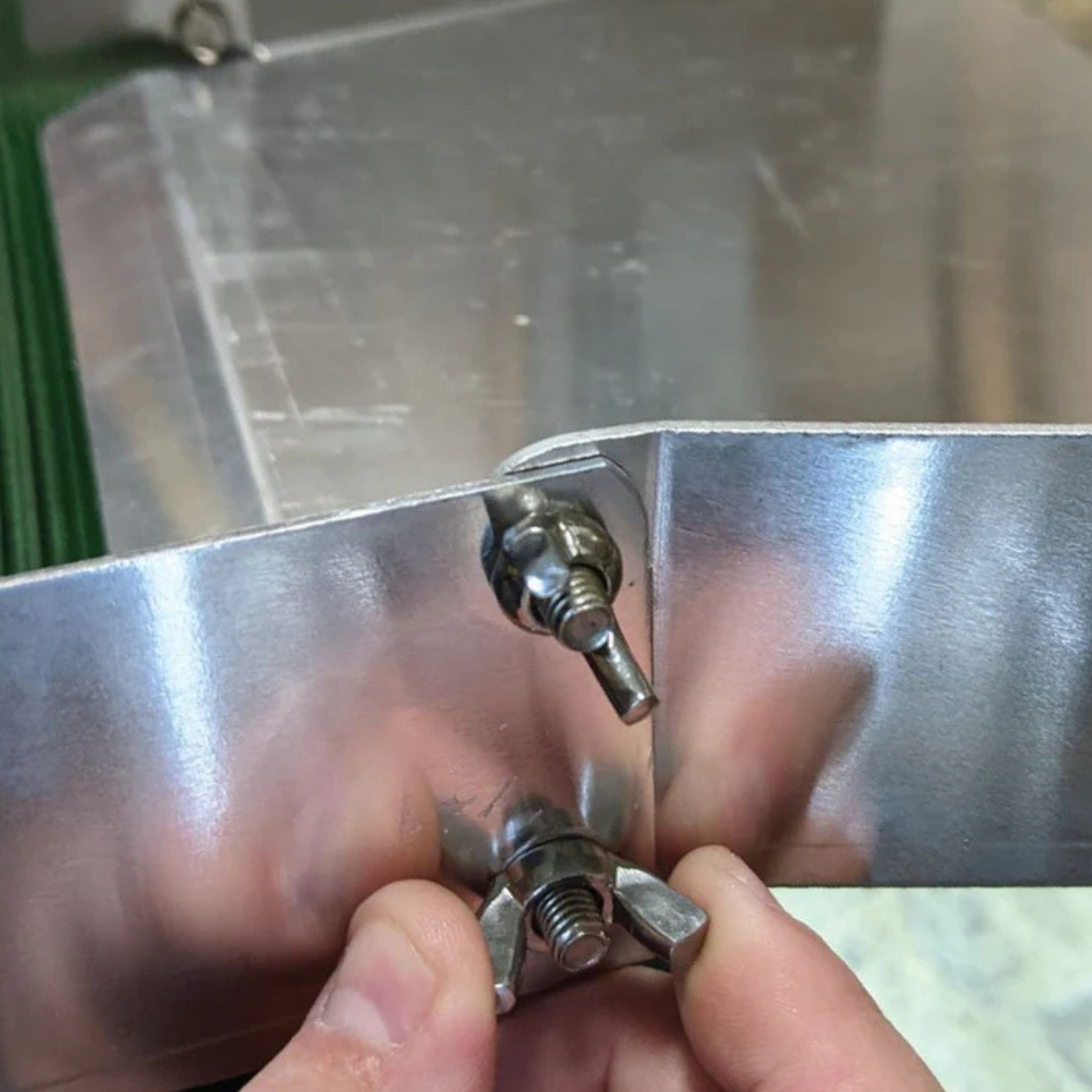 Aluminium Bi-Fold Sluice
