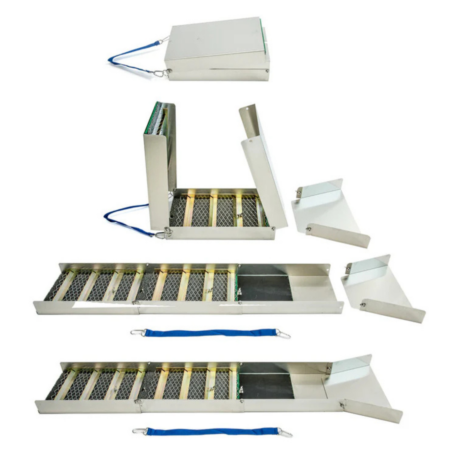 Aluminium Tri-Fold Sluice Box