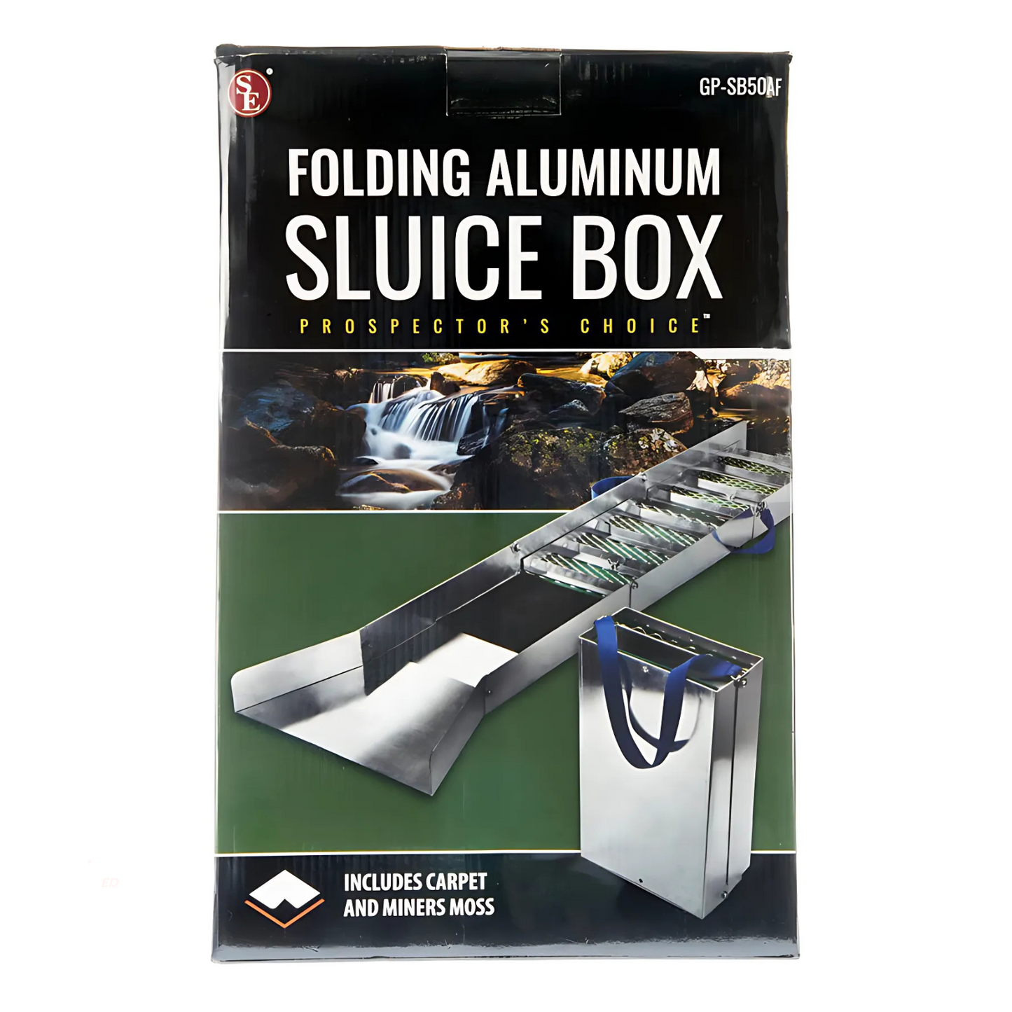 Aluminium Tri-Fold Sluice Box