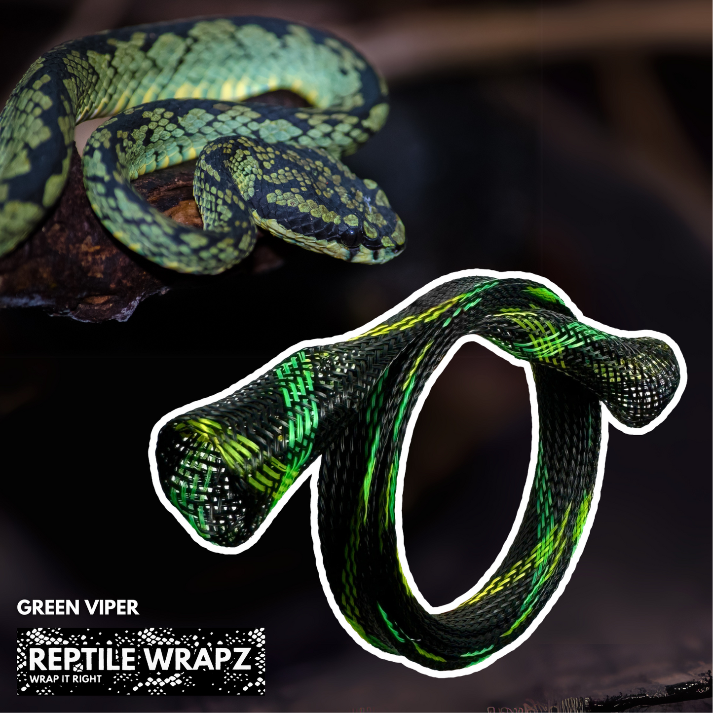 REPTILE WRAPZ DETECTOR CABLE SLEEVE