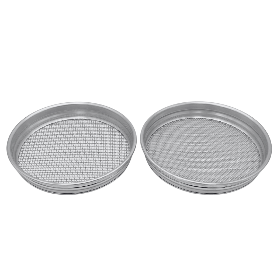 Aluminium Gold & Gemstone Sieve Set