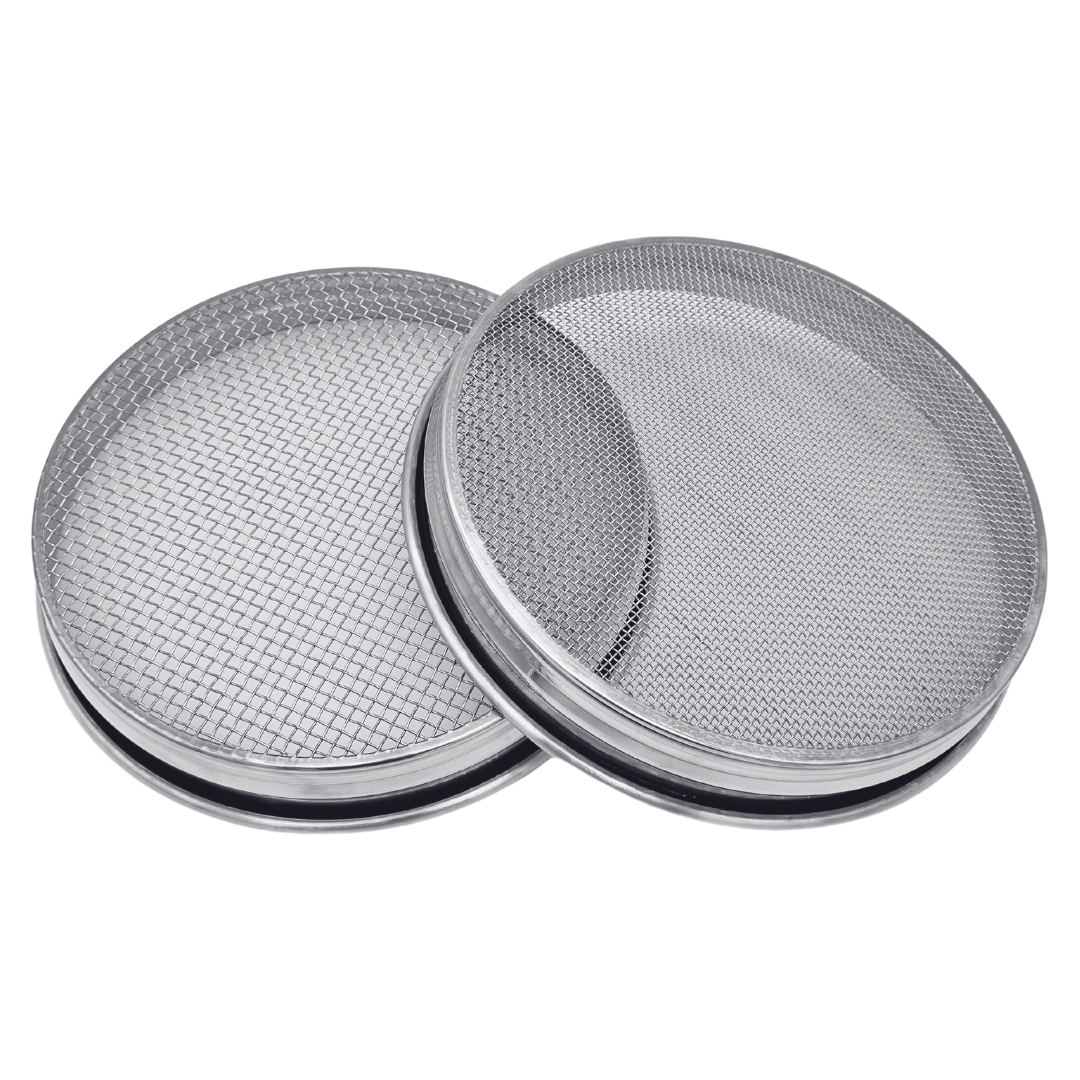 Aluminium Gold & Gemstone Sieve Set