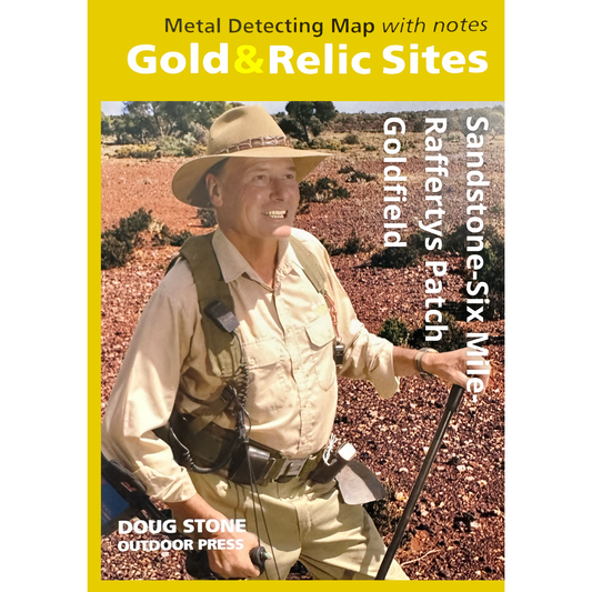 WA Sandstone Six Mile Raffertys Patch GOLD & RELIC MAP