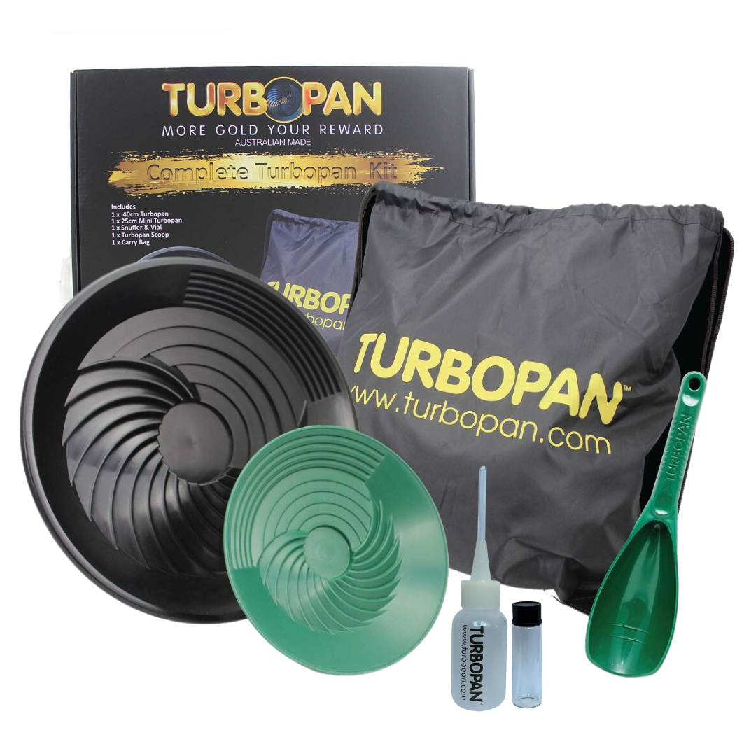 Turbopan Gold Prospecting Complete Kit