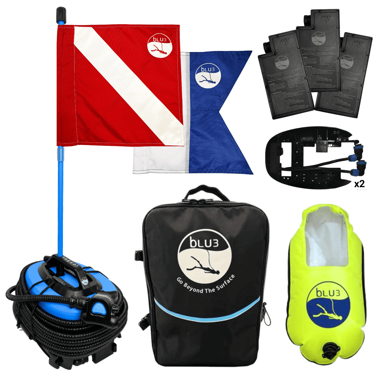 Detect-Ed BLU3 NOMAD MINI Tankless Dive System