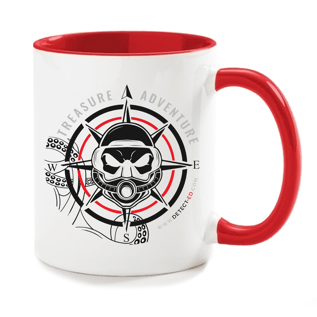 Detect-Ed Coffee, Tea, Drink Mug, Merch | Metal Detecting Merchandise | Detect-Ed Australia
