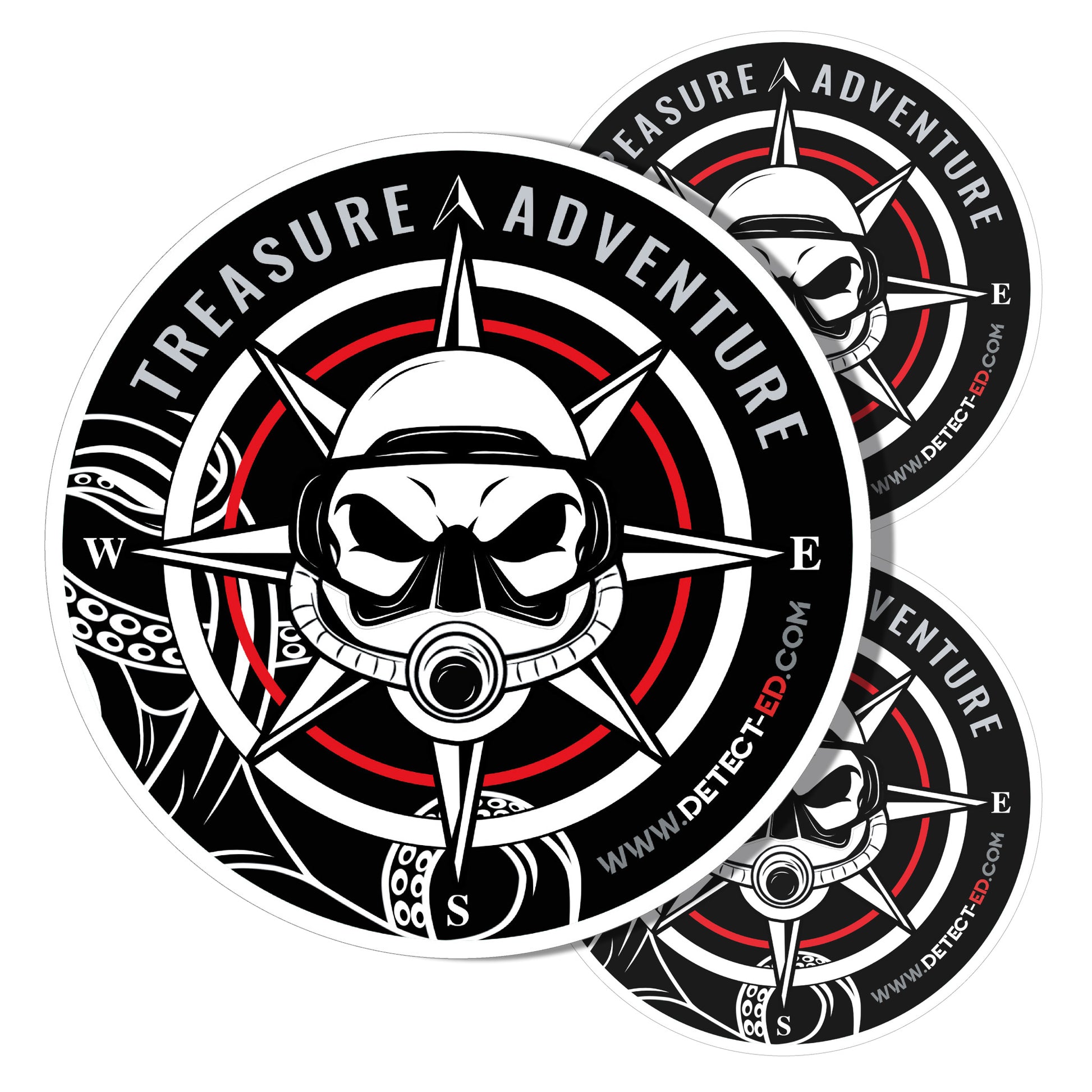 Detect-Ed | Metal Detecting Stickers | Treasure Adventure