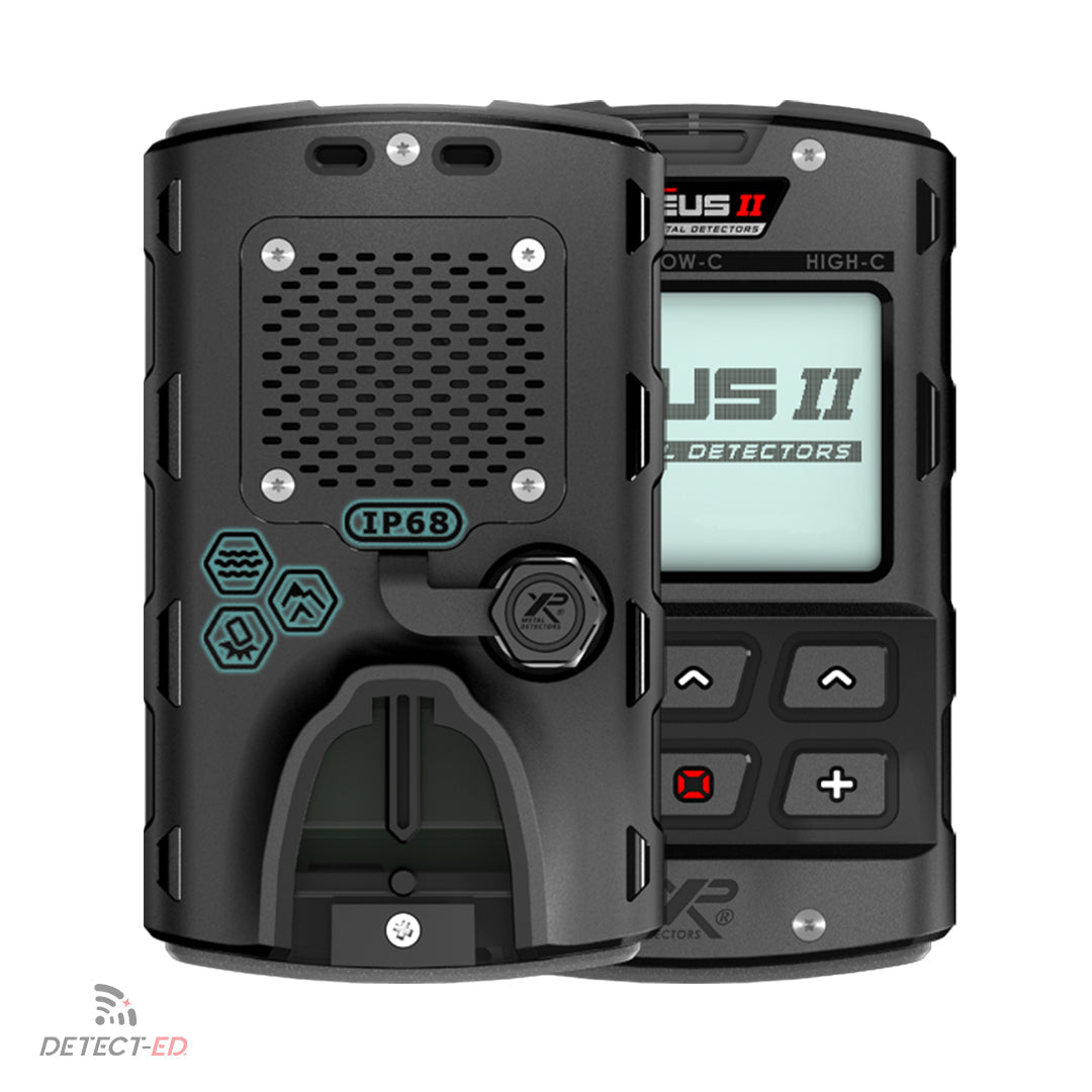 Deus 2, Deus II Remote Front and Back, XP | Detect-Ed Australia