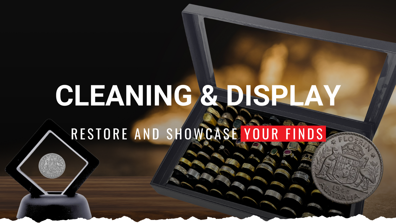 Cleaning & Display - Detect-Ed Metal Detecting – Detect-Ed Australia