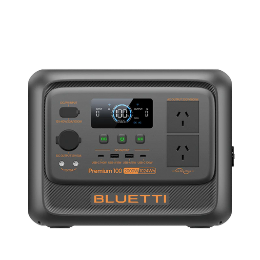 Premium 100 V2 BLUETTI Portable Power Station | 1,800W  1,024Wh