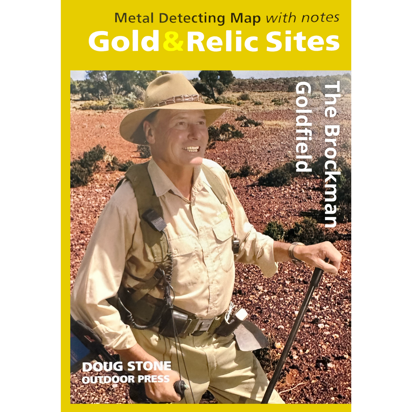 WA Brockman Goldfield GOLD & RELIC MAP
