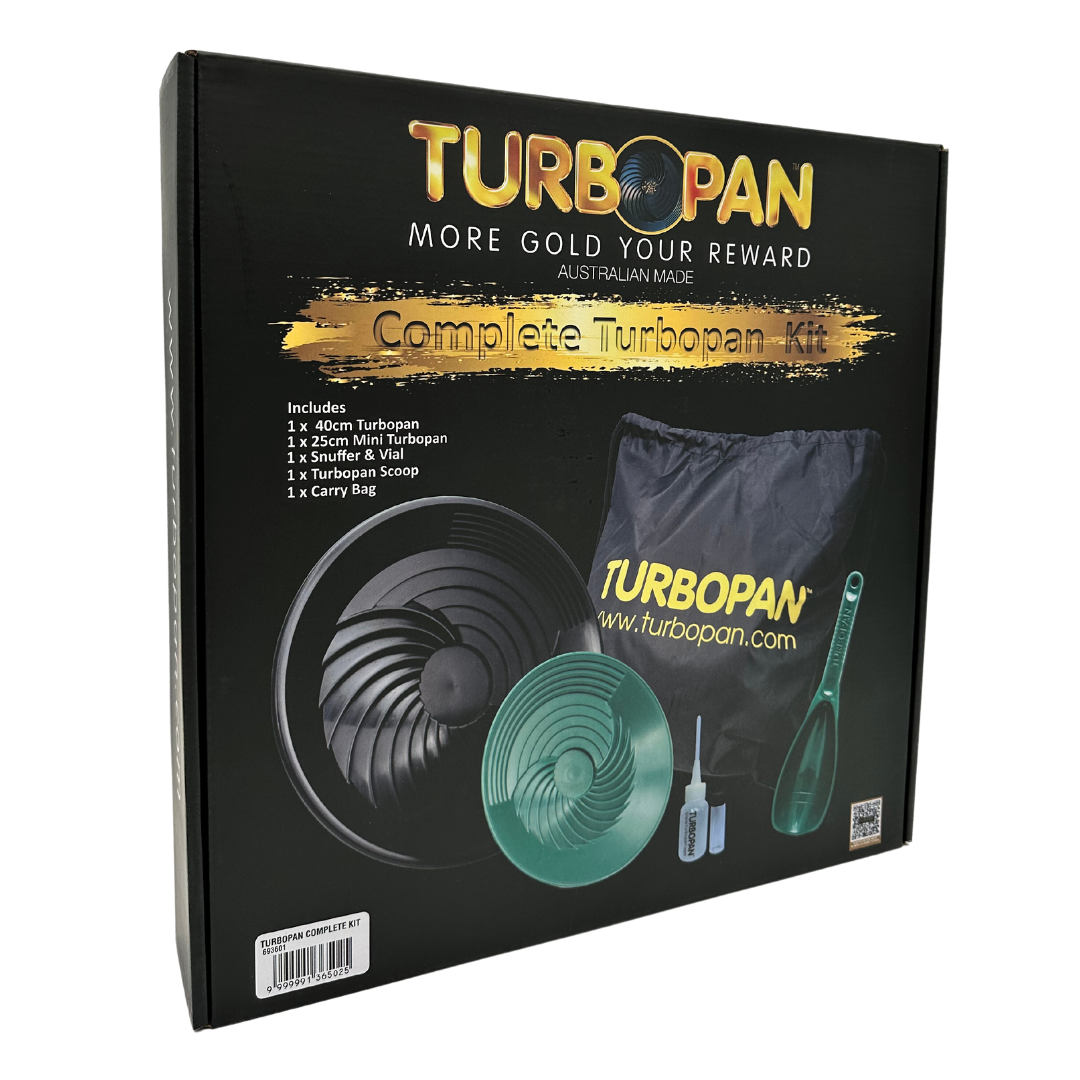 Turbopan Gold Prospecting Complete Kit