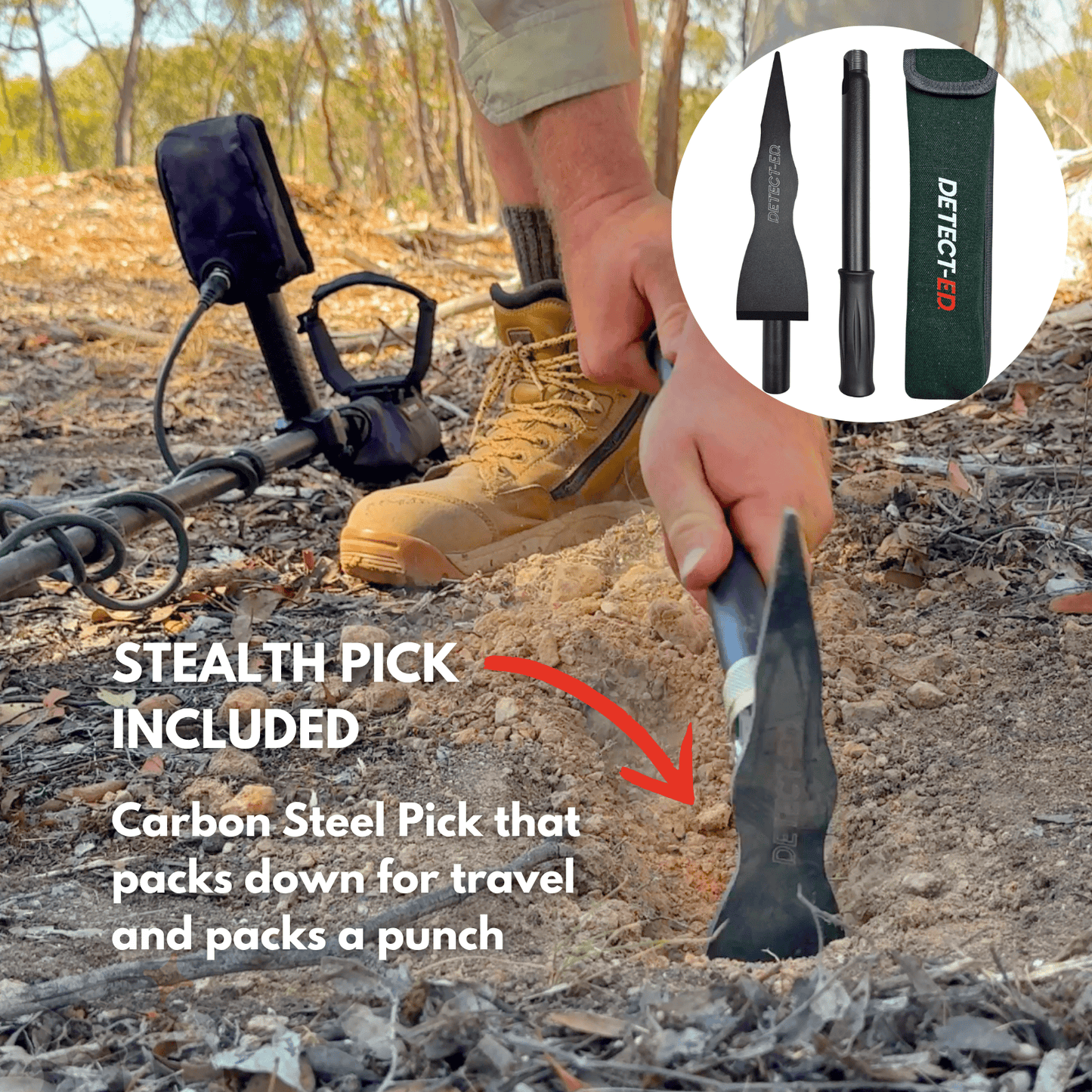Detect-Ed AlgoForce ALGOFORCE E1500 PLUS PROSPECTING PACK E15-PROSPACK