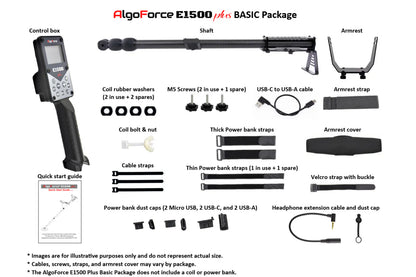 Detect-Ed AlgoForce ALGOFORCE E1500 PLUS PROSPECTING PACK E15-PROSPACK