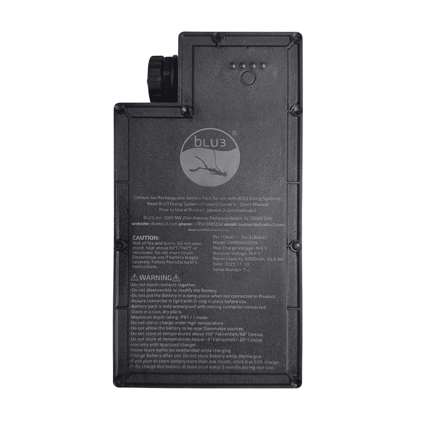 Detect-Ed BLU3 NOMAD Mini Battery NM-BATTERY