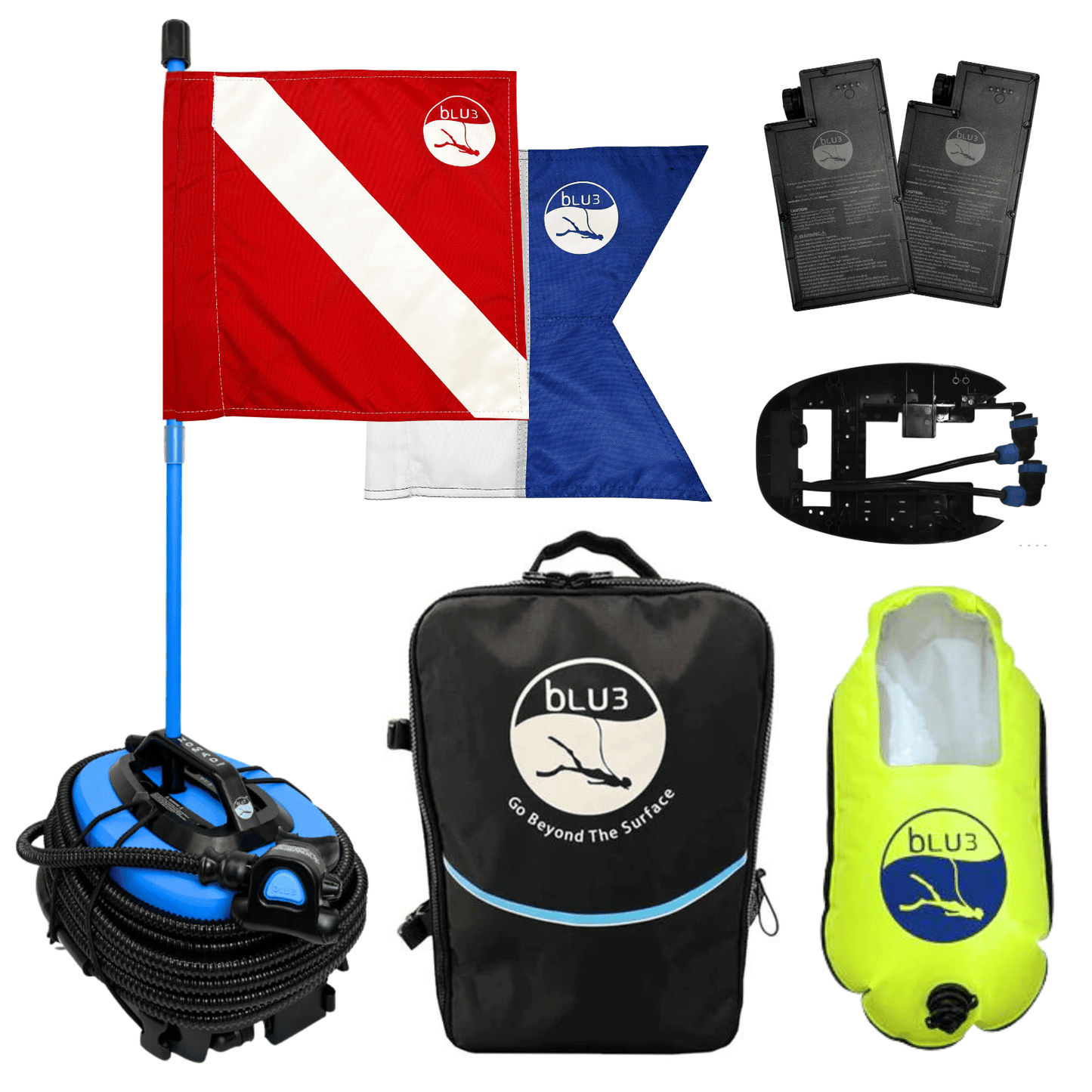 Detect-Ed BLU3 NOMAD MINI Tankless Dive System NOMAD-MINI-NM-3