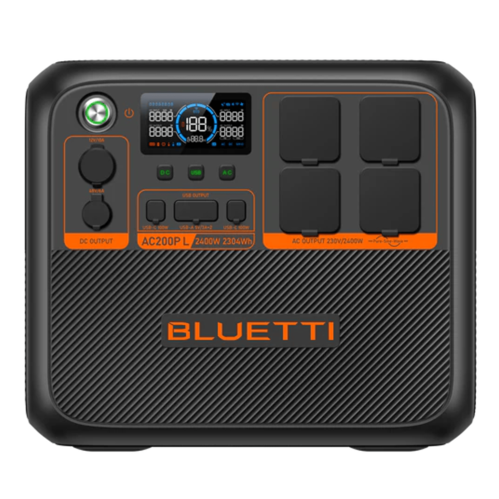 Detect-Ed Bluetti AC200PL BLUETTI Off-Grid Power Station (2,400W 2,304Wh)