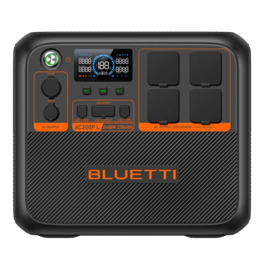 Detect-Ed Bluetti AC200PL BLUETTI Off-Grid Power Station (2,400W 2,304Wh)
