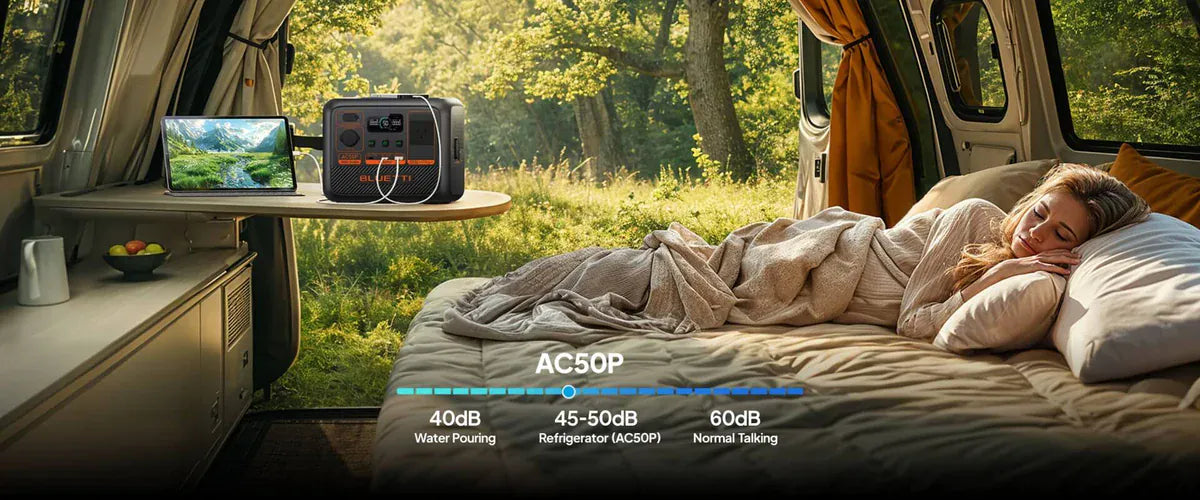 Detect-Ed Bluetti AC50P BLUETTI Off-Grid Power Station (700W 504Wh) P-AC50P-AU-GY-BL-010