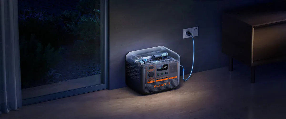 Detect-Ed Bluetti AC50P BLUETTI Off-Grid Power Station (700W 504Wh) P-AC50P-AU-GY-BL-010