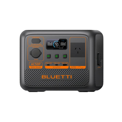Detect-Ed Bluetti AC50P BLUETTI Off-Grid Power Station (700W 504Wh) P-AC50P-AU-GY-BL-010