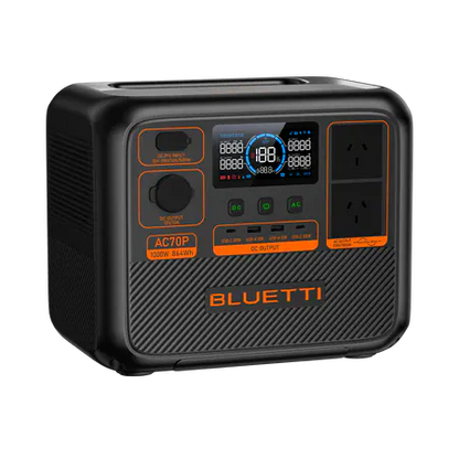 Detect-Ed Bluetti AC70P BLUETTI Off-Grid Power Station (1000W 864Wh)
