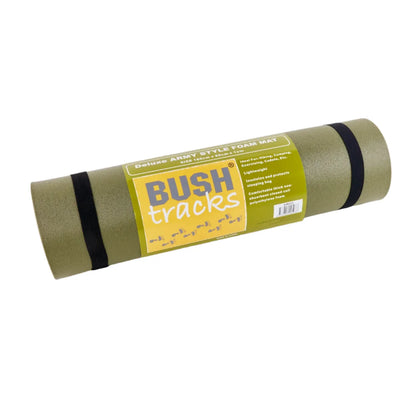 Detect-Ed Bush Tracks FOAM SLEEPING MAT (OLIVE) SM010