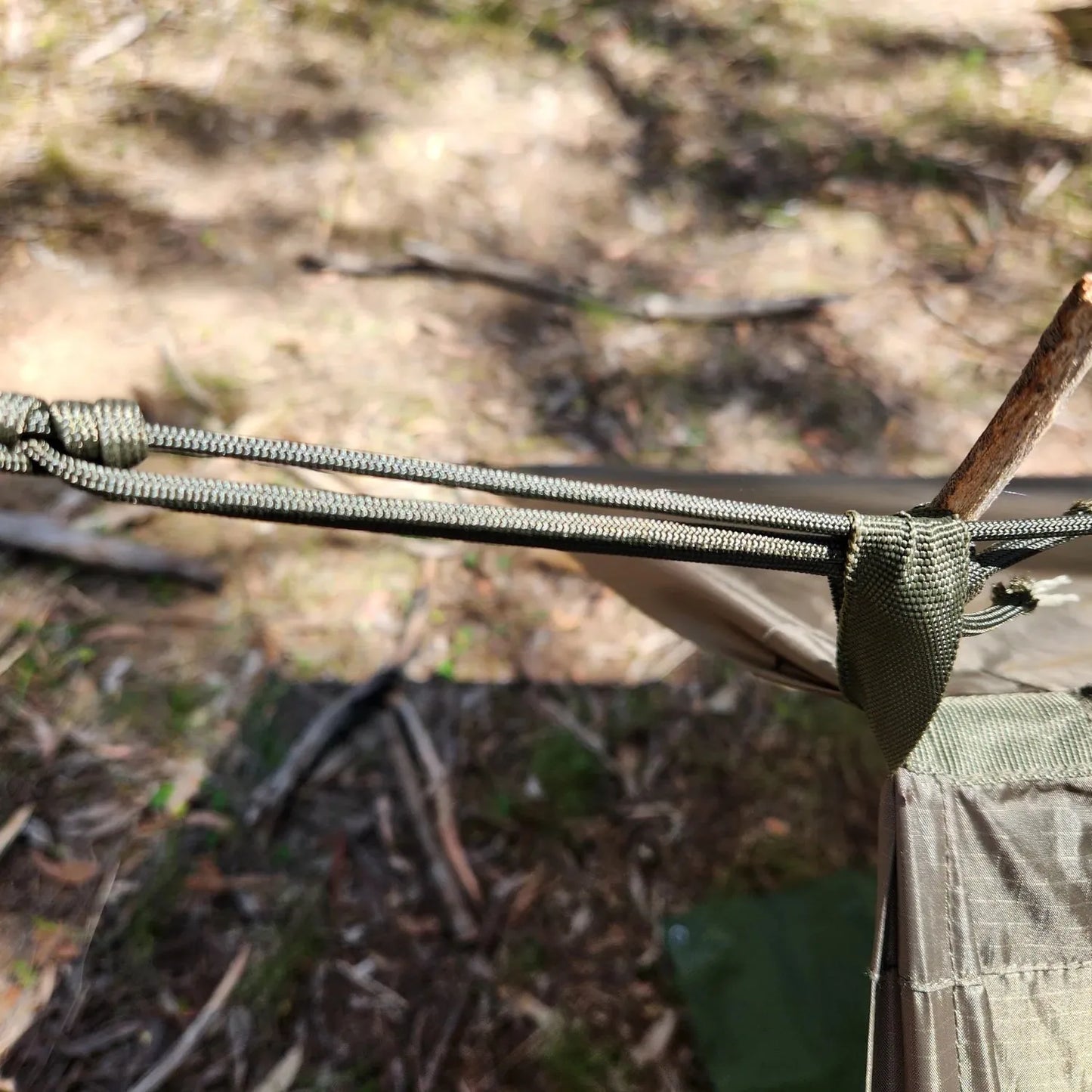 Detect-Ed Bush Tracks PARACORD OLIVE 15M (7 STRAND) CH009