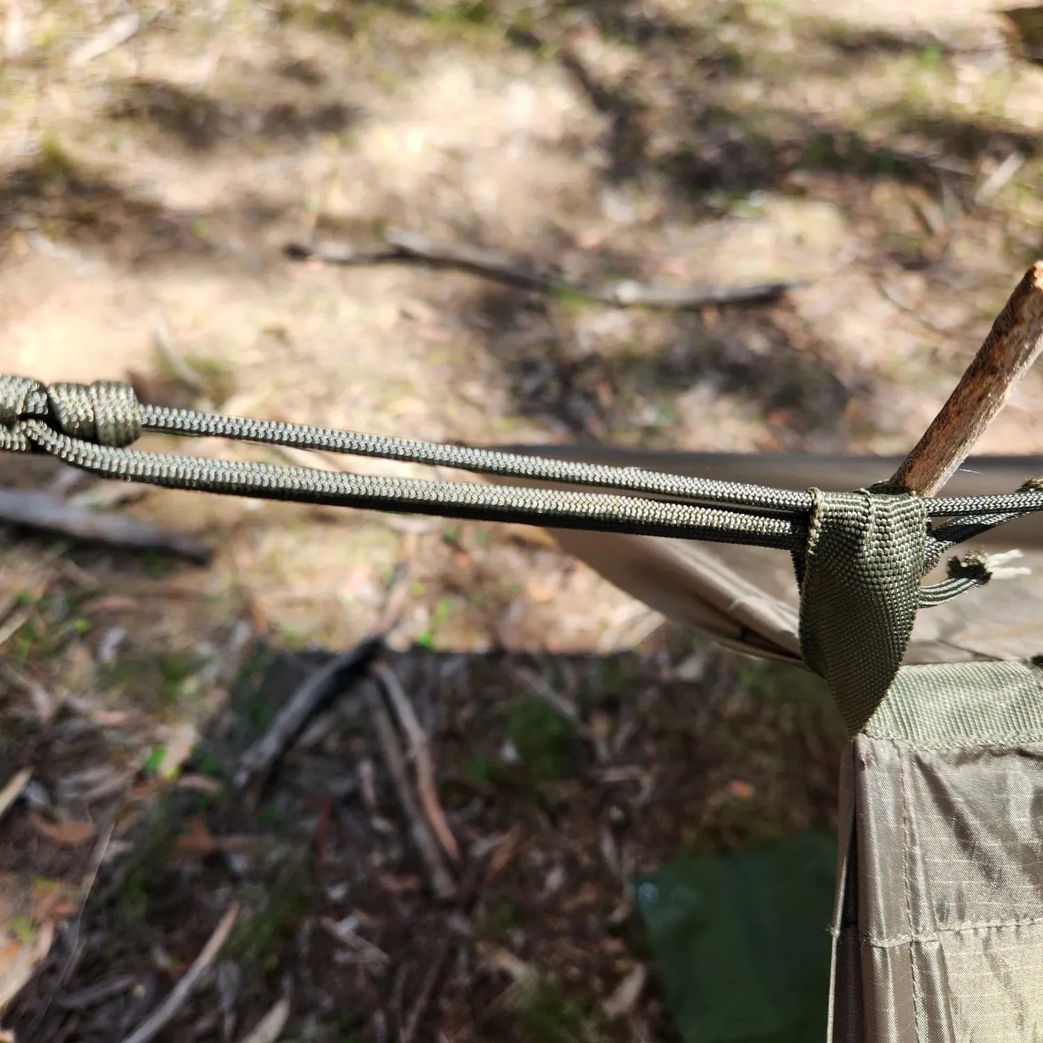 Detect-Ed Bush Tracks PARACORD OLIVE 15M (7 STRAND) CH009