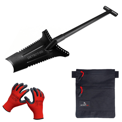 Detect-Ed Detect-Ed Australia TREASURE POUCH & SHOVEL SUPER DEAL DE-TPSSD-1