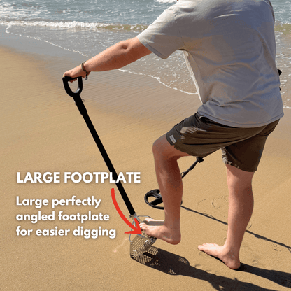 Detect-Ed Detect-Ed BEACH SAND SCOOP V2 + CARBON HANDLE DE-037