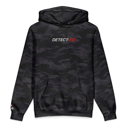 Detect-Ed Detect-Ed Detect-Ed Black Camo Heavyweight Hoodie 7091397_48745