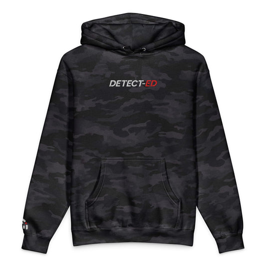 Detect-Ed Detect-Ed Detect-Ed Black Camo Heavyweight Hoodie 7091397_48745