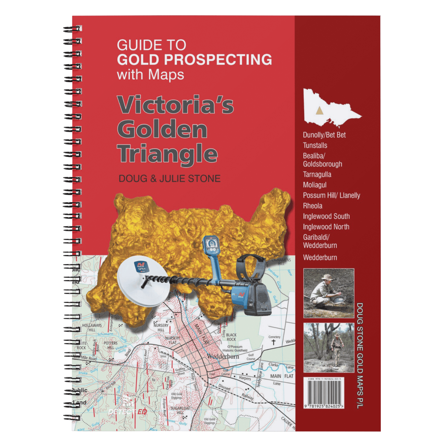 Detect-Ed DOUG STONE A GUIDE TO: VIC Golden Triangle with Maps DS-VICGU