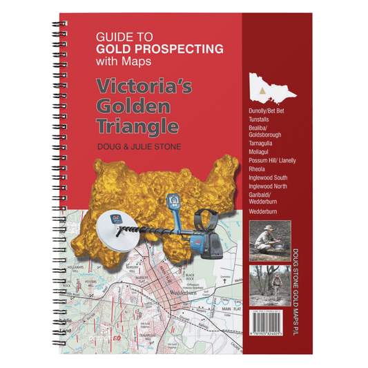 Detect-Ed DOUG STONE A GUIDE TO: VIC Golden Triangle with Maps DS-VICGU