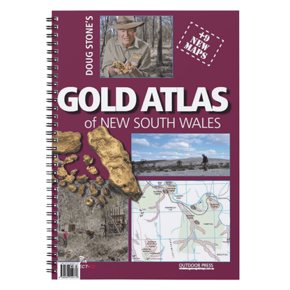 Detect-Ed DOUG STONE ATLAS: NSW GOLD (35 Gold Maps) DS-NSWAT