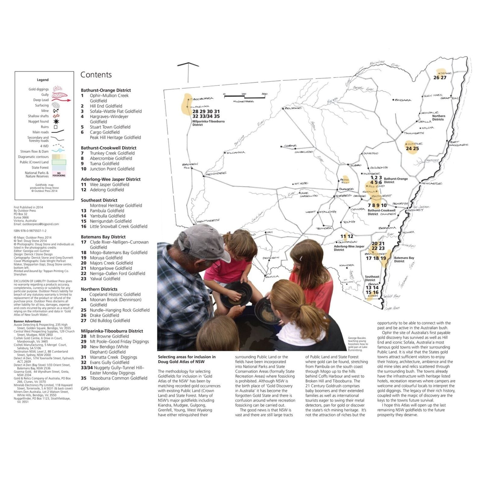 Detect-Ed DOUG STONE ATLAS: NSW GOLD (35 Gold Maps) DS-NSWAT