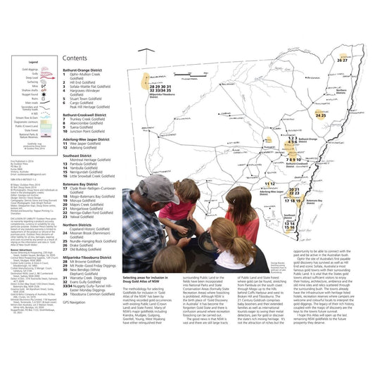 Detect-Ed DOUG STONE ATLAS: NSW GOLD (35 Gold Maps) DS-NSWAT