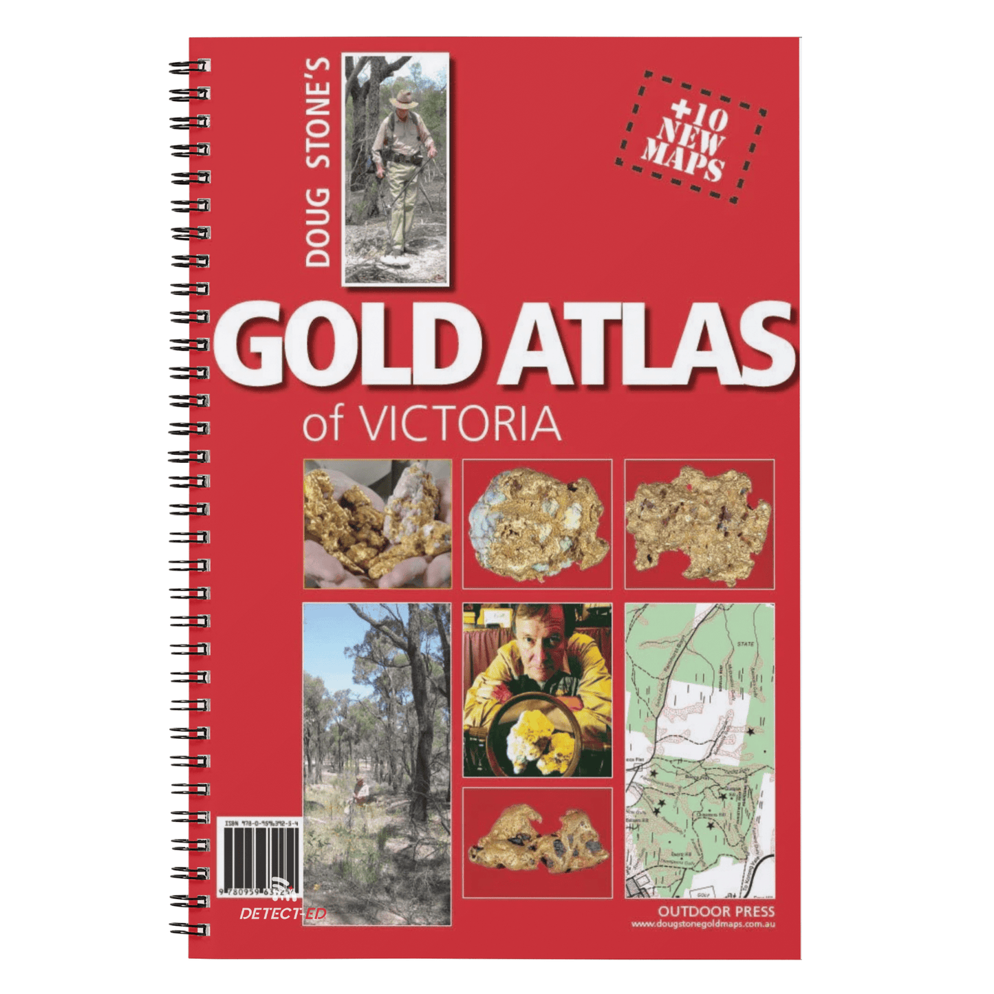 Detect-Ed DOUG STONE ATLAS: VIC GOLD (42 Gold Maps) DS-VICAT