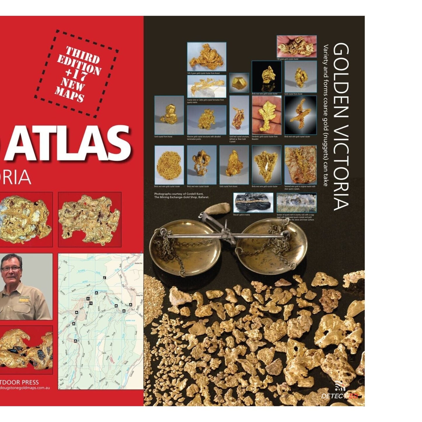 Detect-Ed DOUG STONE ATLAS: VIC GOLD (42 Gold Maps) DS-VICAT