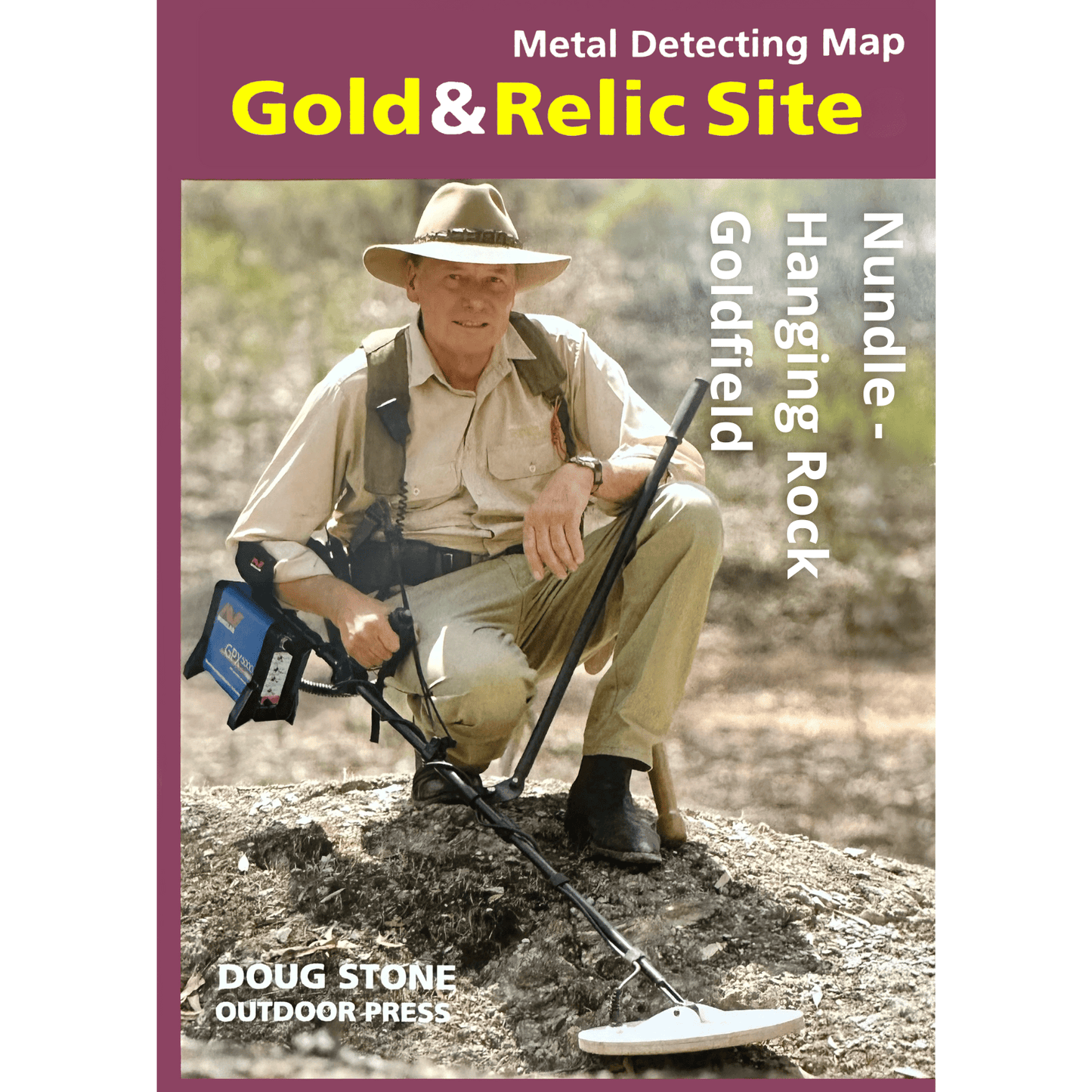 Detect-Ed DOUG STONE NSW Nundle & Hanging Rock GOLD & RELIC MAP DS-NUNHR