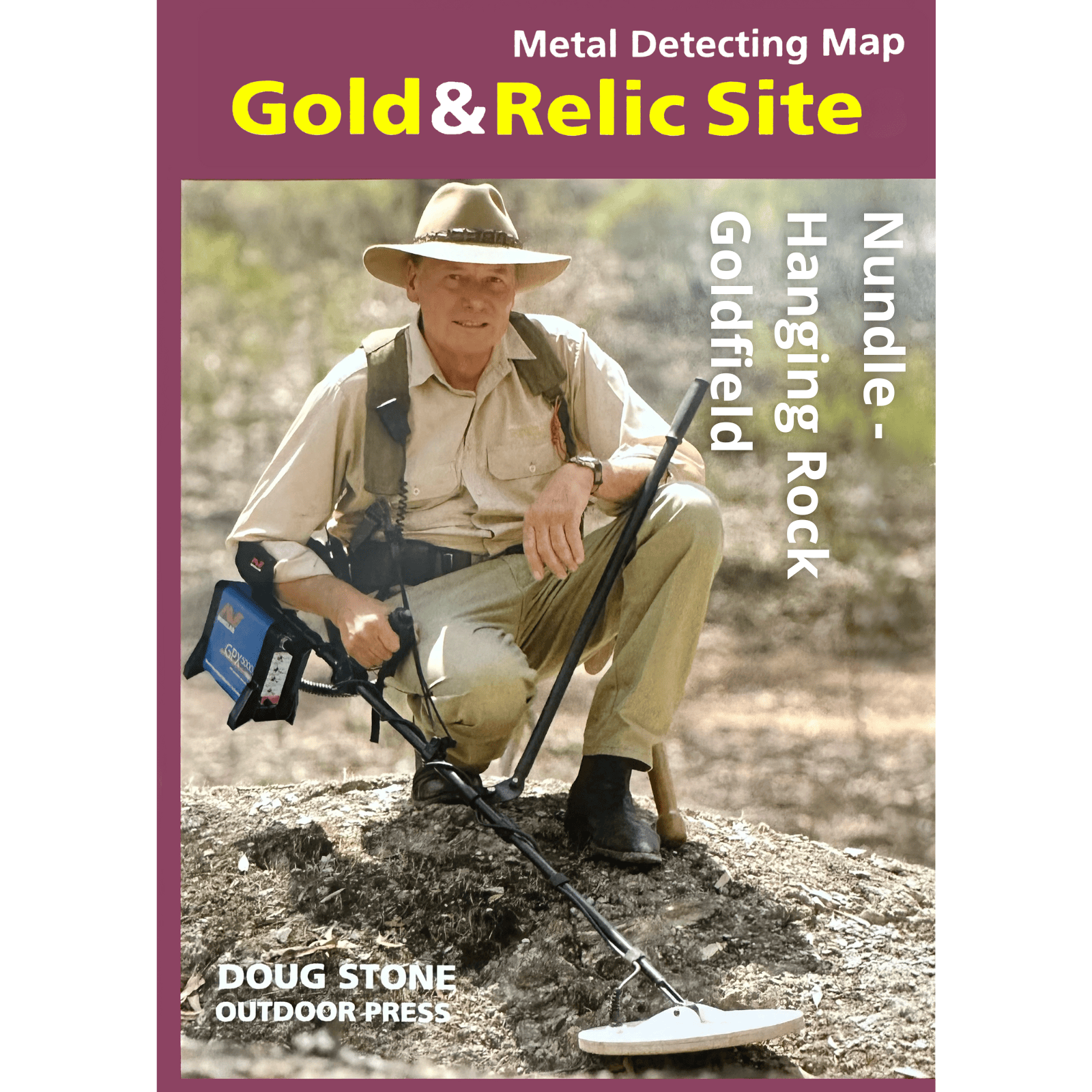 Detect-Ed DOUG STONE NSW Nundle & Hanging Rock GOLD & RELIC MAP DS-NUNHR
