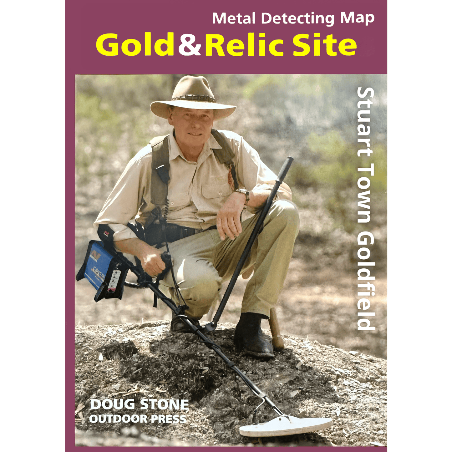 Detect-Ed DOUG STONE NSW Stuart Town GOLD & RELIC MAP DS-STU