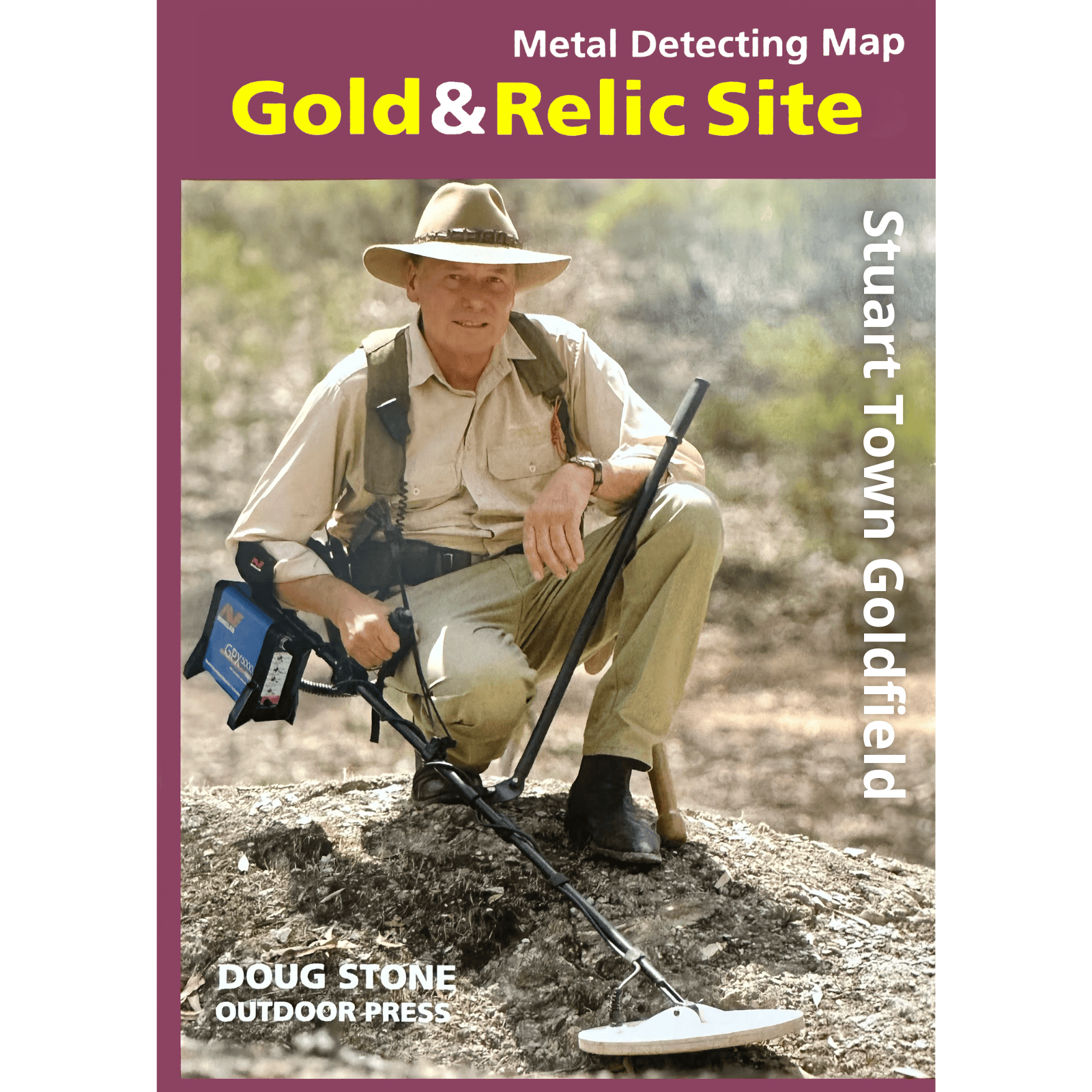 Detect-Ed DOUG STONE NSW Stuart Town GOLD & RELIC MAP DS-STU
