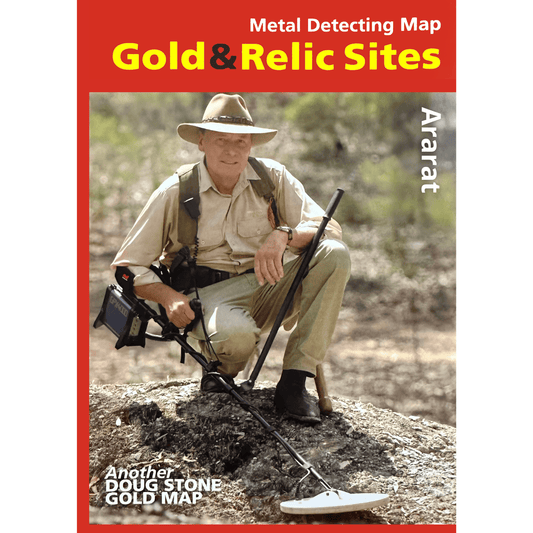 Detect-Ed DOUG STONE VIC Ararat GOLD & RELIC MAP DS-ARA