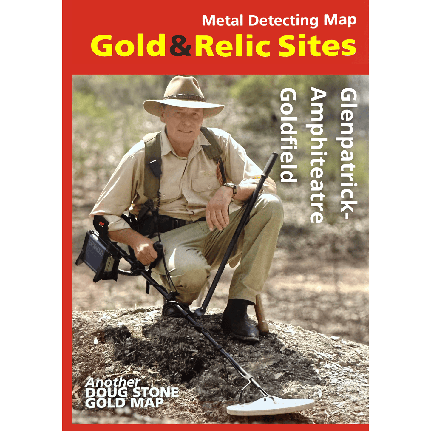 Detect-Ed DOUG STONE VIC Glenpatrick Amphitheatre GOLD & RELIC MAP DS-GLENPAMPH