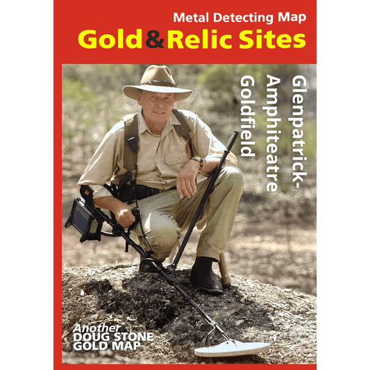 Detect-Ed DOUG STONE VIC Glenpatrick Amphitheatre GOLD & RELIC MAP DS-GLENPAMPH