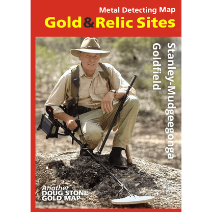 Detect-Ed DOUG STONE VIC Stanley Mudgeegonga GOLD & RELIC MAP DS-STANMUDG