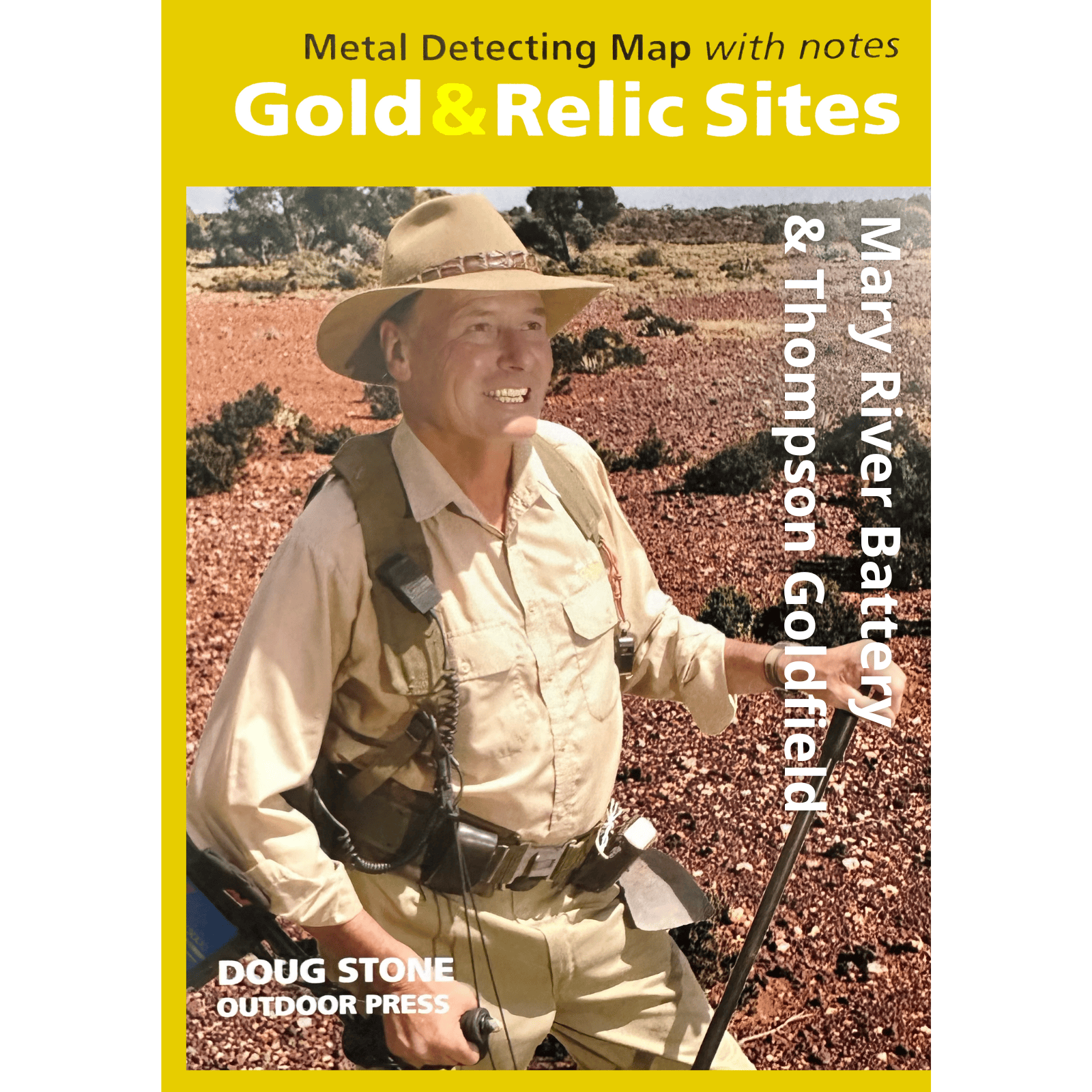 Detect-Ed DOUG STONE WA Mary River Battery GOLD & RELIC MAP DS-MRIVBAT