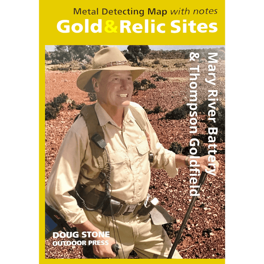 Detect-Ed DOUG STONE WA Mary River Battery GOLD & RELIC MAP DS-MRIVBAT